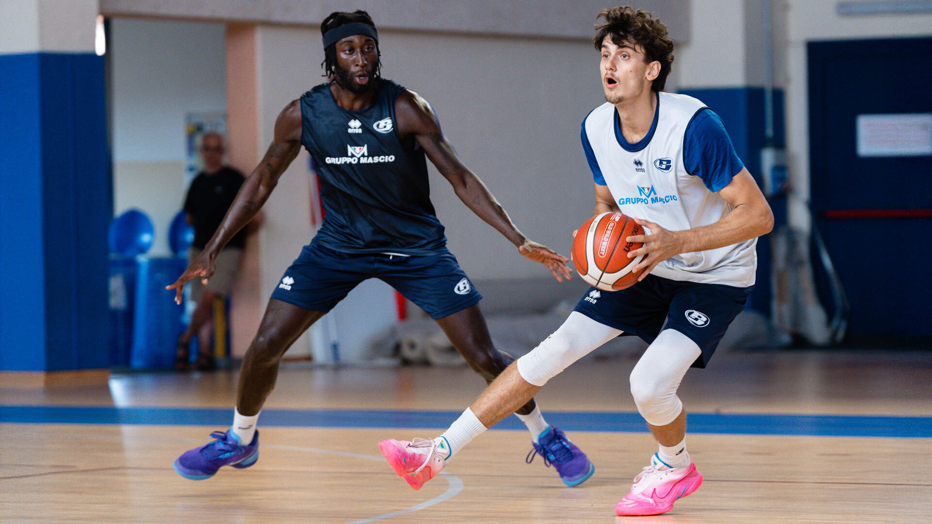 immagine allenamenti blu basket bergamo